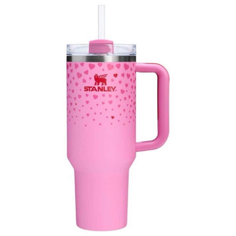 Stanley 40 oz Stainless Steel H2.0 Tumbler Sweet Hearts